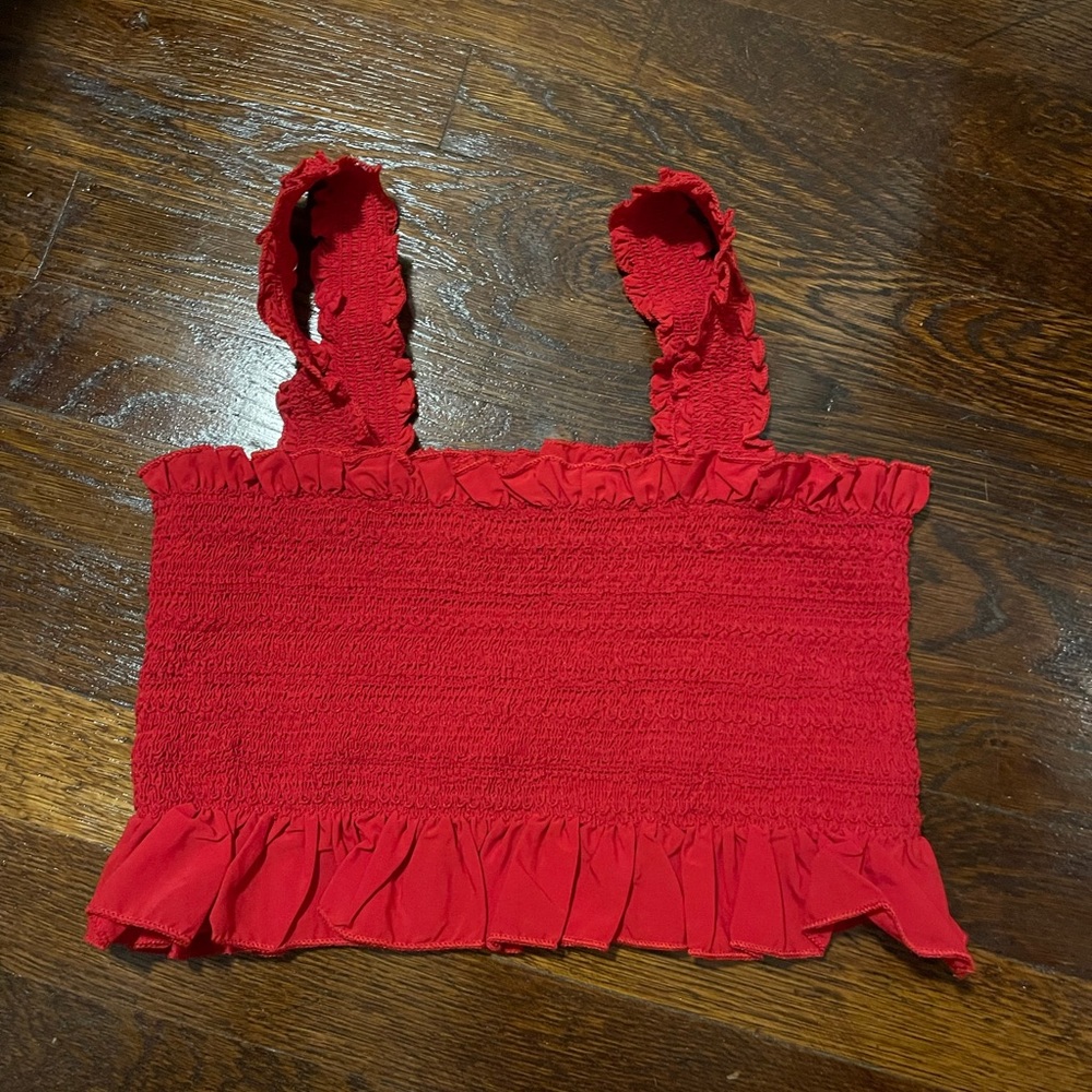 Cinched Cropped Top